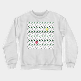 Funny pattern with apples Crewneck Sweatshirt